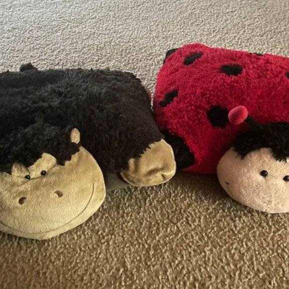 Pet Pillow ladybug monkey set - Picture 3 of 3